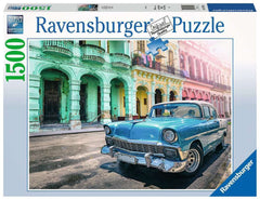 Ravensburger - Cars of Cuba Puzzle 1500 Piece Adult's Jigsaw Puzzle