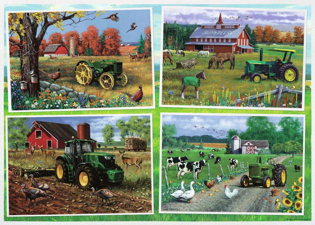 Ravensburger - John Deere Classic 500 Piece Large Format Puzzle