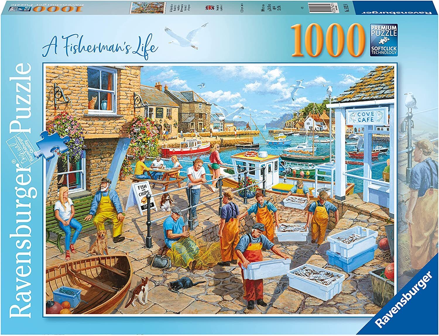 Ravensburger - A Fishermans Life 1000 Piece Jigsaw Puzzle