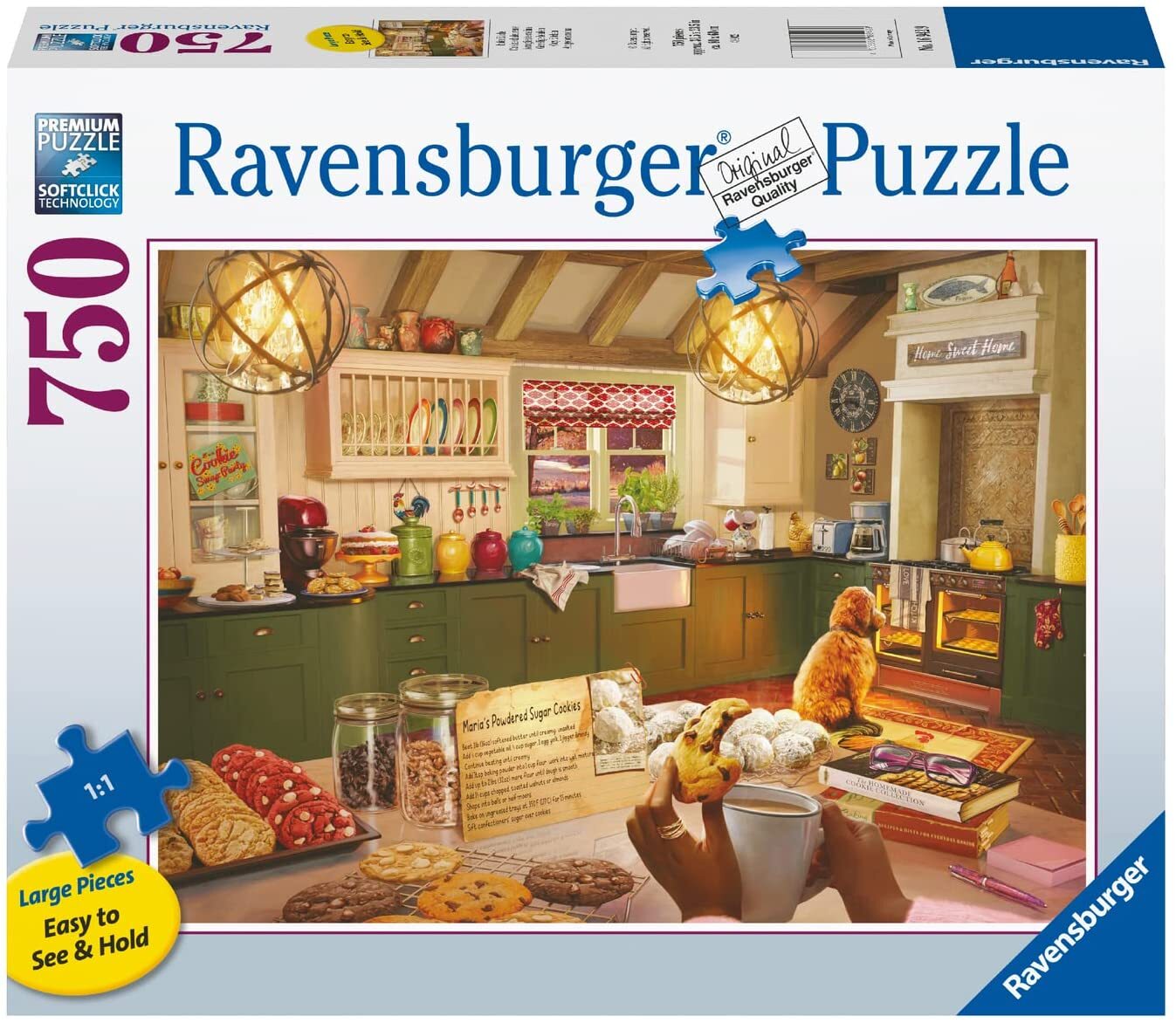 Ravensburger - Cozy Kitchen 750 Piece Large Format Puzzle