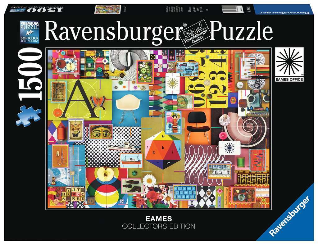 Ravensburger - Eames House of Cards 1500 Adult's Jigsaw Puzzle