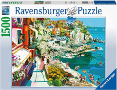 Ravensburger - Romance in Cinque Terre 1500 Piece Adult's Jigsaw Puzzle