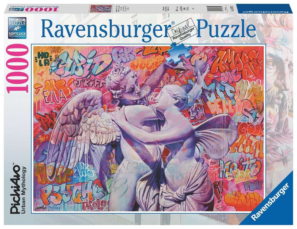 Ravensburger - Cupid and Psyche in Love 1000 Piece Jigsaw Puzzle