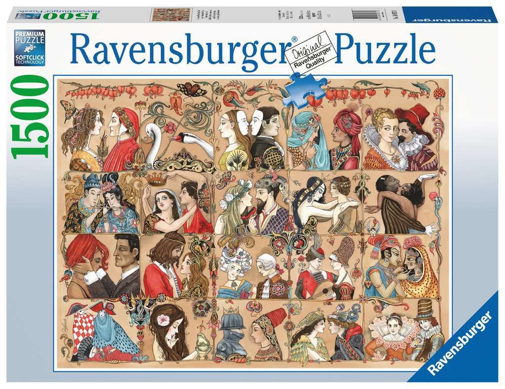 Ravensburger - Love Through the Ages 1500 Adult's Jigsaw Puzzle