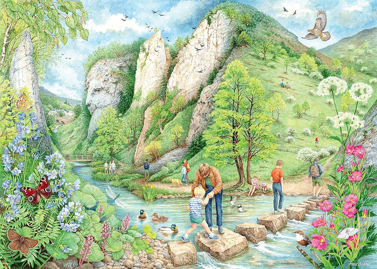 Ravensburger - Walk World No 2: Dovedale 1000 Piece Adult's Puzzle