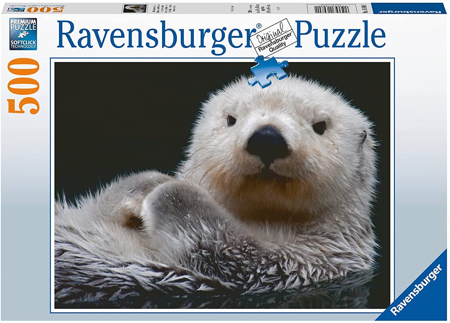 Ravensburger - Adorable Little Otter 500 Piece Family Jigsaw Puzzle