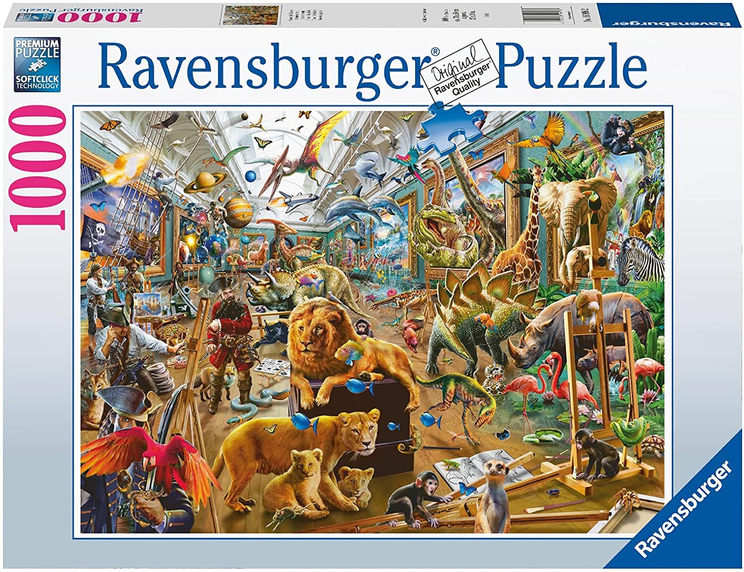 Ravensburger - Chaos in the Gallery 1000 Piece Jigsaw Puzzle