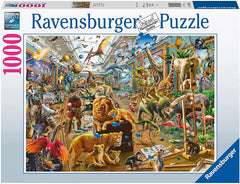 Ravensburger - Chaos in the Gallery 1000 Piece Jigsaw Puzzle