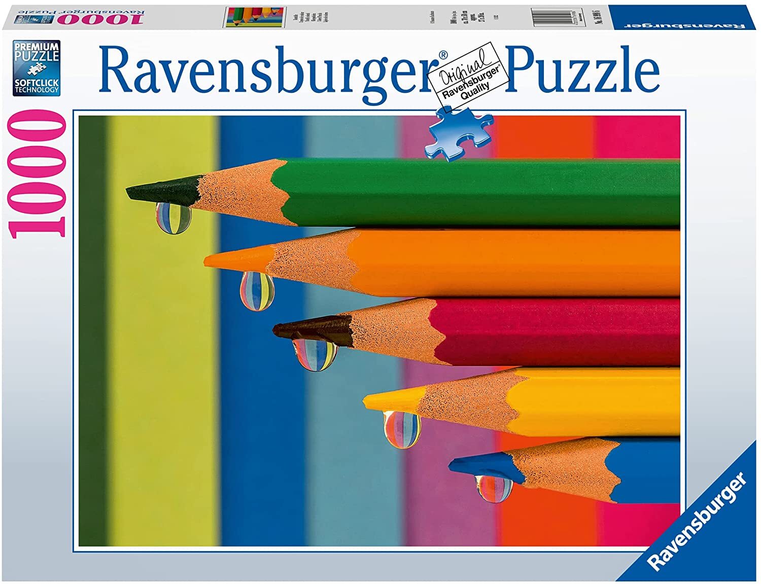 Ravensburger - Coloured Pencils 1000 Piece Jigsaw Puzzle