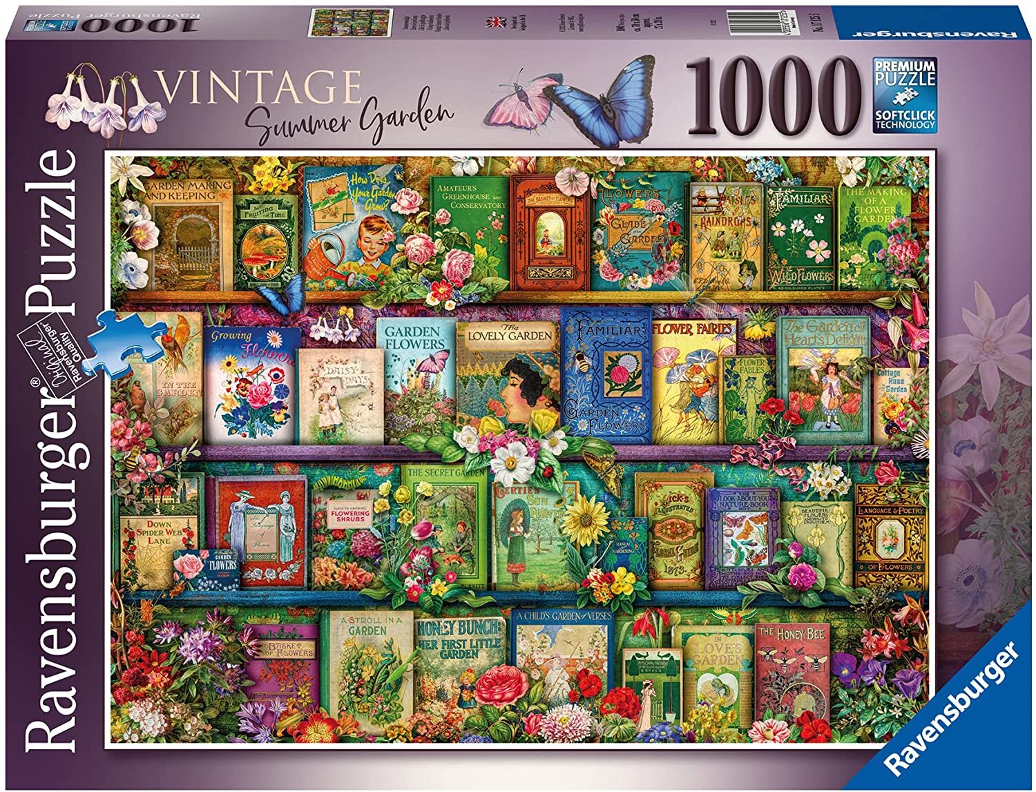 Ravensburger - Vintage Summer Garden 1000 Piece Jigsaw Puzzle