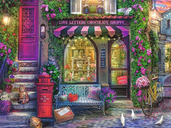 Ravensburger - Love Letters Chocolate Shop 1500 Adult's Jigsaw Puzzle