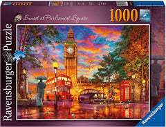 Ravensburger - Sunset at Parliament Square 1000 Piece Jigsaw Puzzle