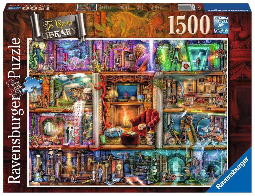 Ravensburger - The Grand Library 1500 Adult's Jigsaw Puzzle