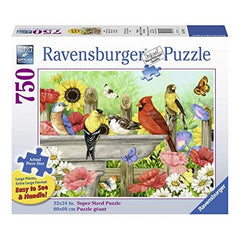 Ravensburger - Bathing Birds 750 Piece Large Format Adult's Puzzle