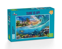 Funbox - Surf Is Up! 1000 Piece Adult's Jigsaw Puzzle