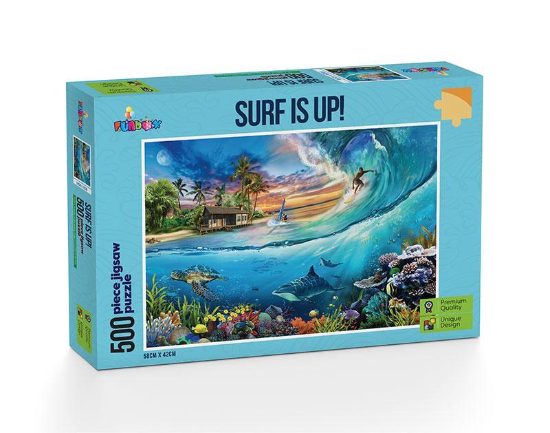 Funbox - Surf Is Up! 500 Piece Jigsaw Puzzle