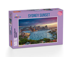 Funbox - Sydney Sunset 500 Extra Large Piece Adult's Jigsaw Puzzle