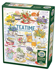 Cobble Hill - Tea Time 1000 Piece Jigsaw Puzzle