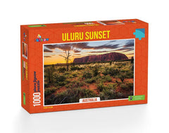 Funbox - Uluru Sunset 1000 Piece Adult's Jigsaw Puzzle