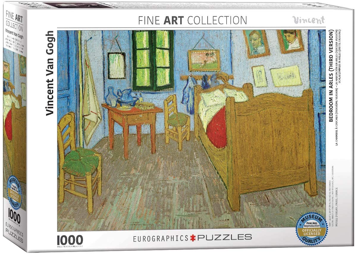 Eurographics - Van Gogh: Bedroom In Arles 1000 Piece Jigsaw Puzzle