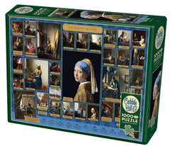 Cobble Hill - Vermeer 1000 Piece Jigsaw Puzzle