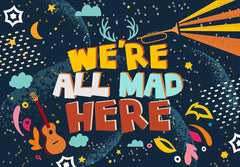 Funbox - We're All Mad Here 1000 Piece Jigsaw