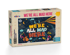 Funbox - We're All Mad Here 1000 Piece Jigsaw