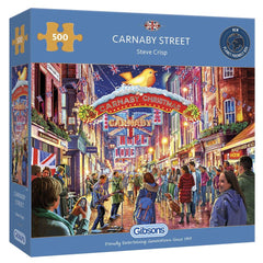 Gibsons - Carnaby Street 500 Piece Jigsaw Puzzle- DISC