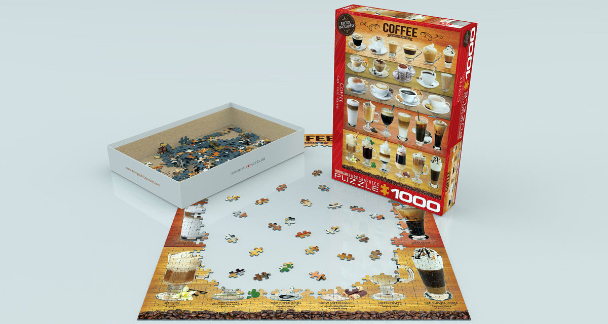 Eurographics - Coffee 1000 Piece Jigsaw Puzzle