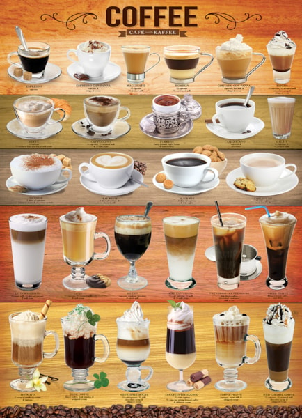 Eurographics - Coffee 1000 Piece Jigsaw Puzzle