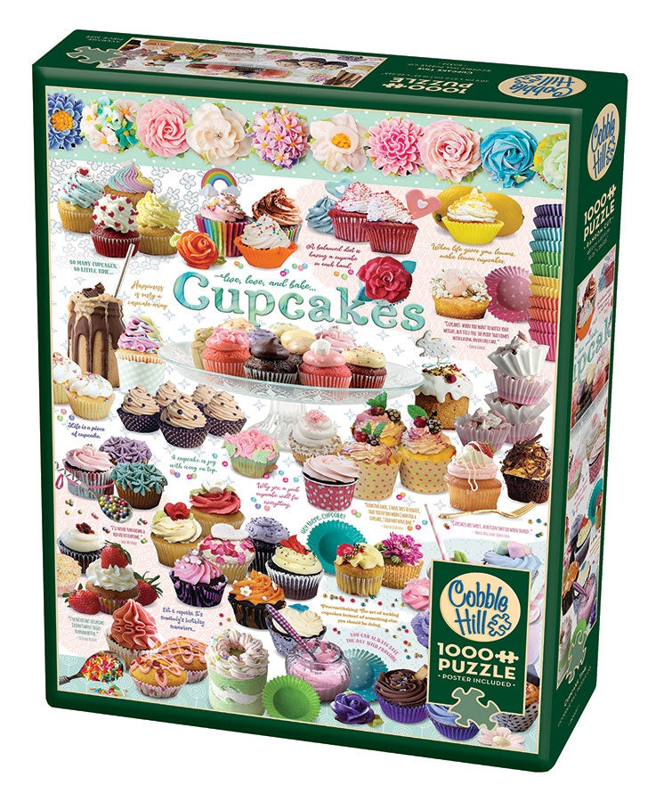 Cobble Hill - Cupcake Time 1000 Piece Jigsaw Puzzle