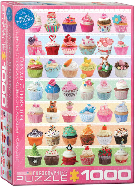 Eurographics - Cupcakes 1000 Piece Jigsaw Puzzle