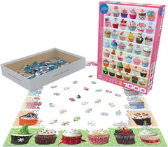 Eurographics - Cupcakes 1000 Piece Jigsaw Puzzle