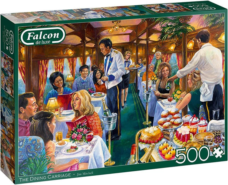 Falcon - The Dining Carriage Puzzle 500 Piece Adult's Jigsaw Puzzle