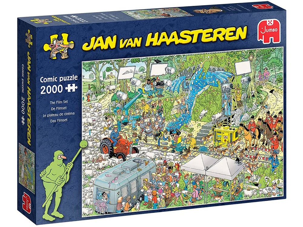 Jumbo - Jan van Haasteren: The Film Set 2000 Piece Adult's Jigsaw Puzzle