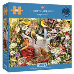 Gibsons - Hidden Hideaway 500 Piece Jigsaw Puzzle