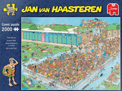 Jumbo - Jan van Haasteren: Pool Pile-Up 2000 Piece Adult's Jigsaw Puzzle