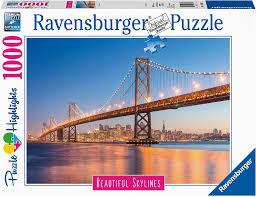 Ravensburger - Beautiful Skylines: San Francisco 1000 Piece Adult's Jigsaw Puzzle