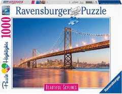 Ravensburger - Beautiful Skylines: San Francisco 1000 Piece Adult's Jigsaw Puzzle