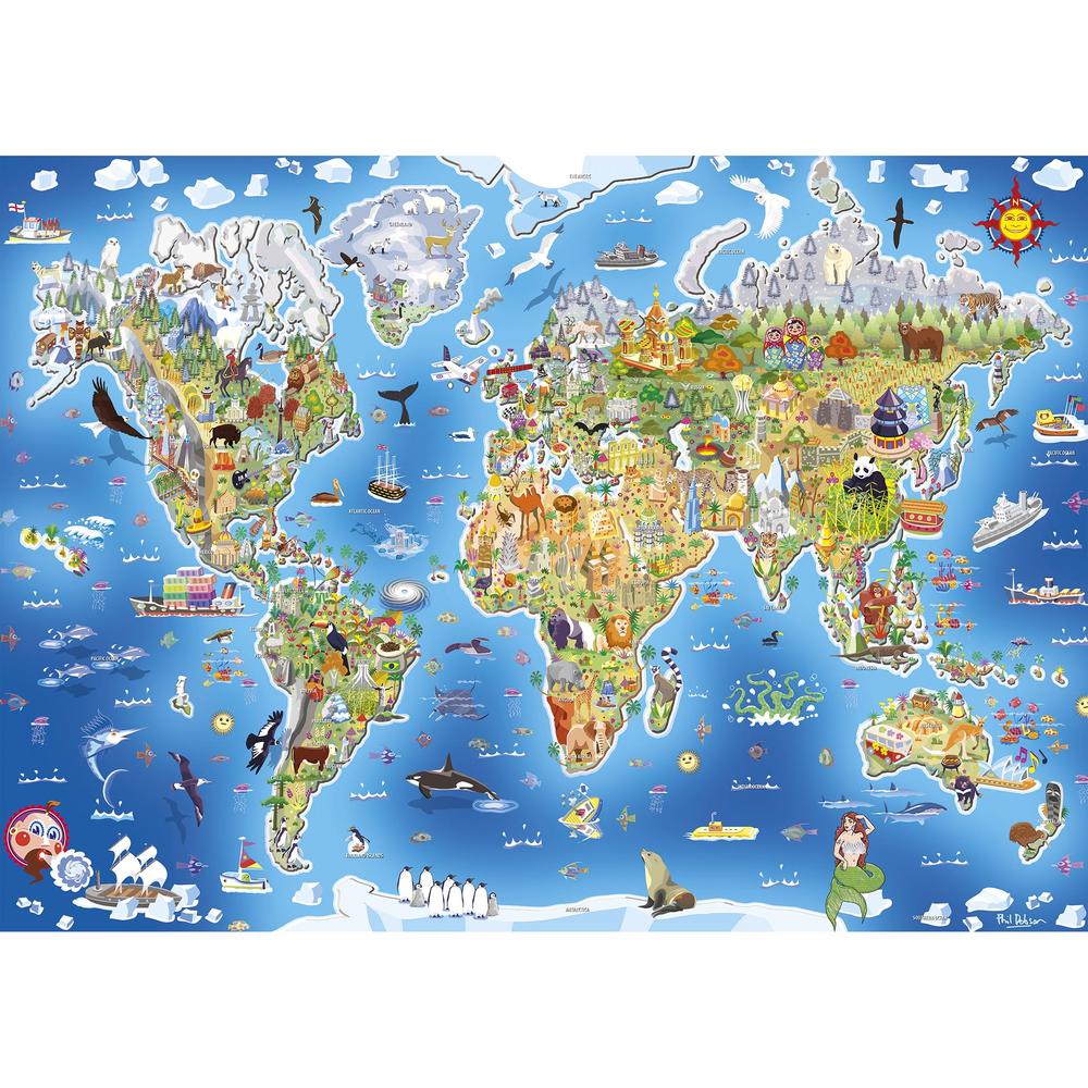 Gibsons - Jigmap Our World 250 Piece Jigsaw Puzzle