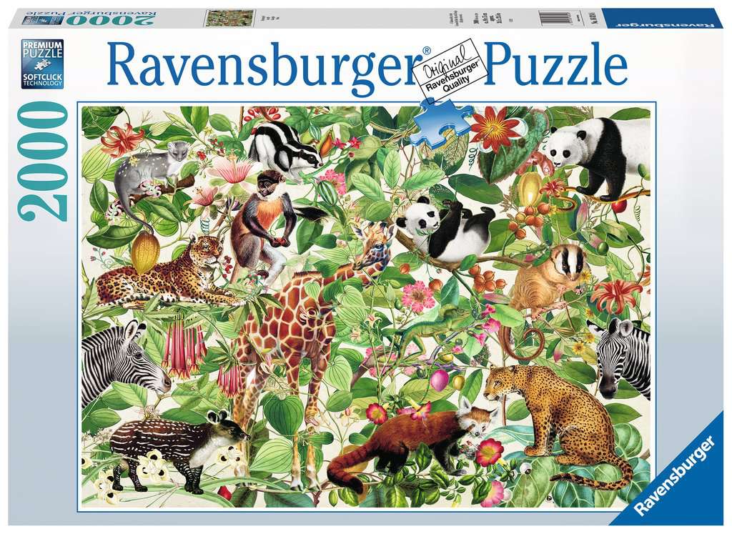 Ravensburger - Jungle Puzzle 2000 Piece Adult's Puzzle