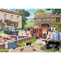 Gibsons - Life on the Farm 1000 Piece Jigsaw Puzzle