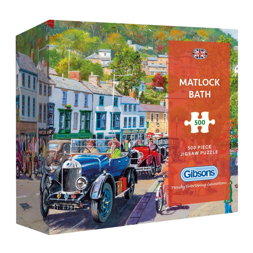 Gibsons - Matlock, Bath 500 Piece Jigsaw Puzzle