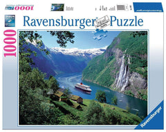 Ravensburger - Norwegian Fjord 1000 Piece Puzzle