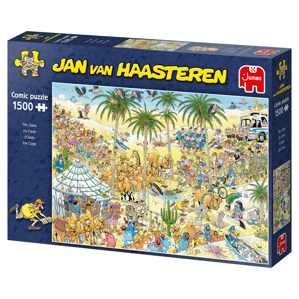 Jumbo - Jan van Haasteren: The Oasis 1000 Piece Adult's Jigsaw Puzzle