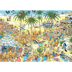 Jumbo - Jan van Haasteren: The Oasis 1000 Piece Adult's Jigsaw Puzzle