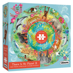 Gibsons - There Is No Planet B Circular 500 Piece Jigsaw Puzzle- DISC