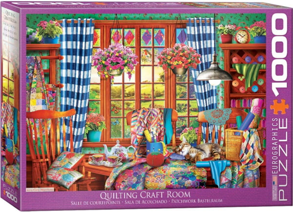 Eurographics - Quilting Craft Room 1000 Piece Jigsaw Puzzle