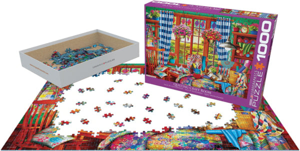 Eurographics - Quilting Craft Room 1000 Piece Jigsaw Puzzle