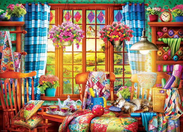 Eurographics - Quilting Craft Room 1000 Piece Jigsaw Puzzle